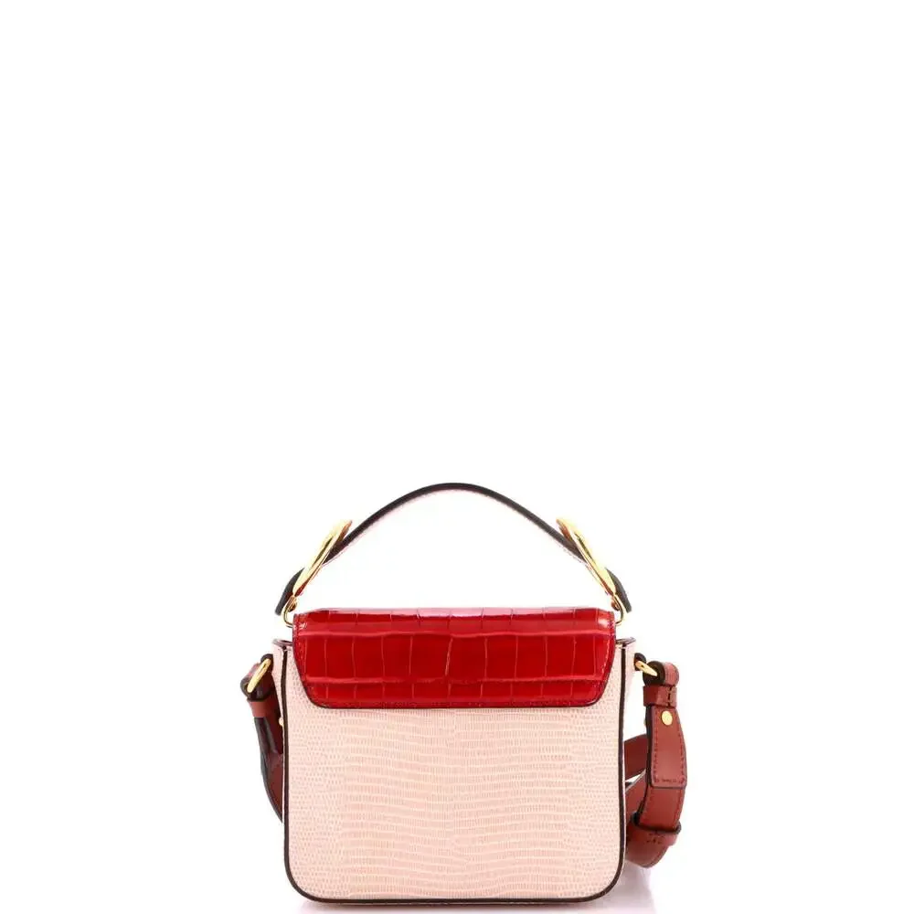 Chloe C Flap Bag Crocodile And Lizard #249371C58B - Picture 3 of 8